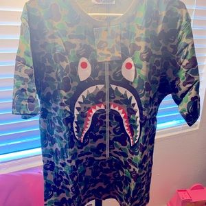 Bape men shirt camo
